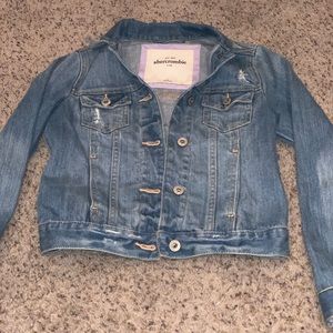 Abercrombie Jean Jacket- Youth L